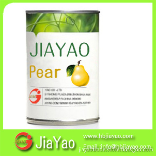 Canned water pears